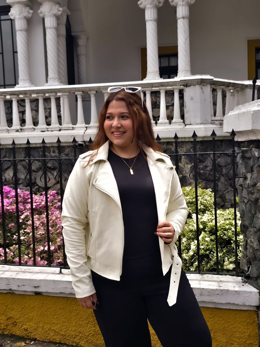 Cazadora Elit Blanco Hueso