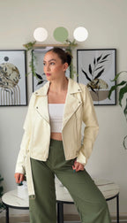 Cazadora Elit Blanco Hueso