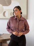 Chaqueta Nova Flecos Rosa