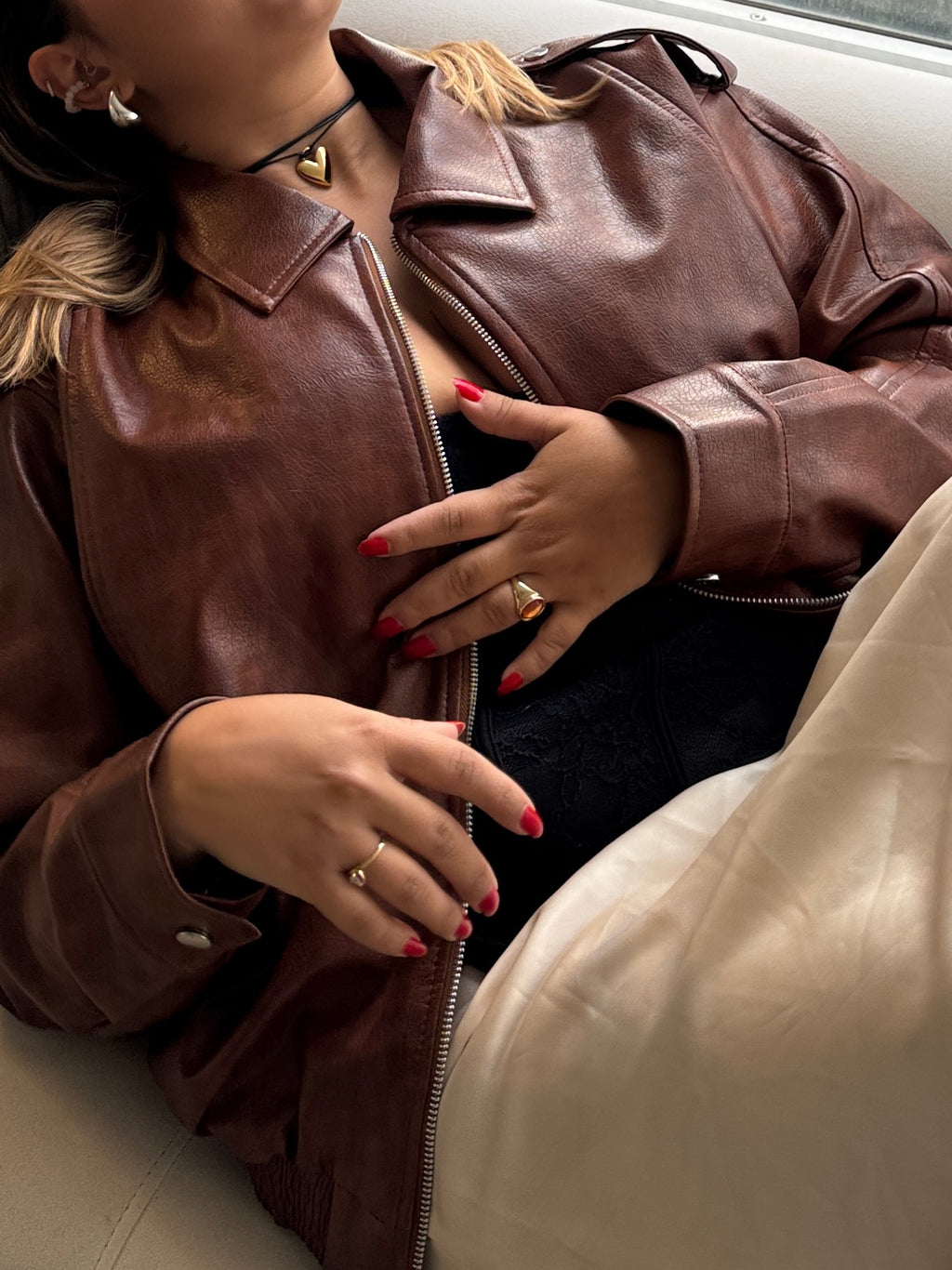 Chaqueta Aura Miel