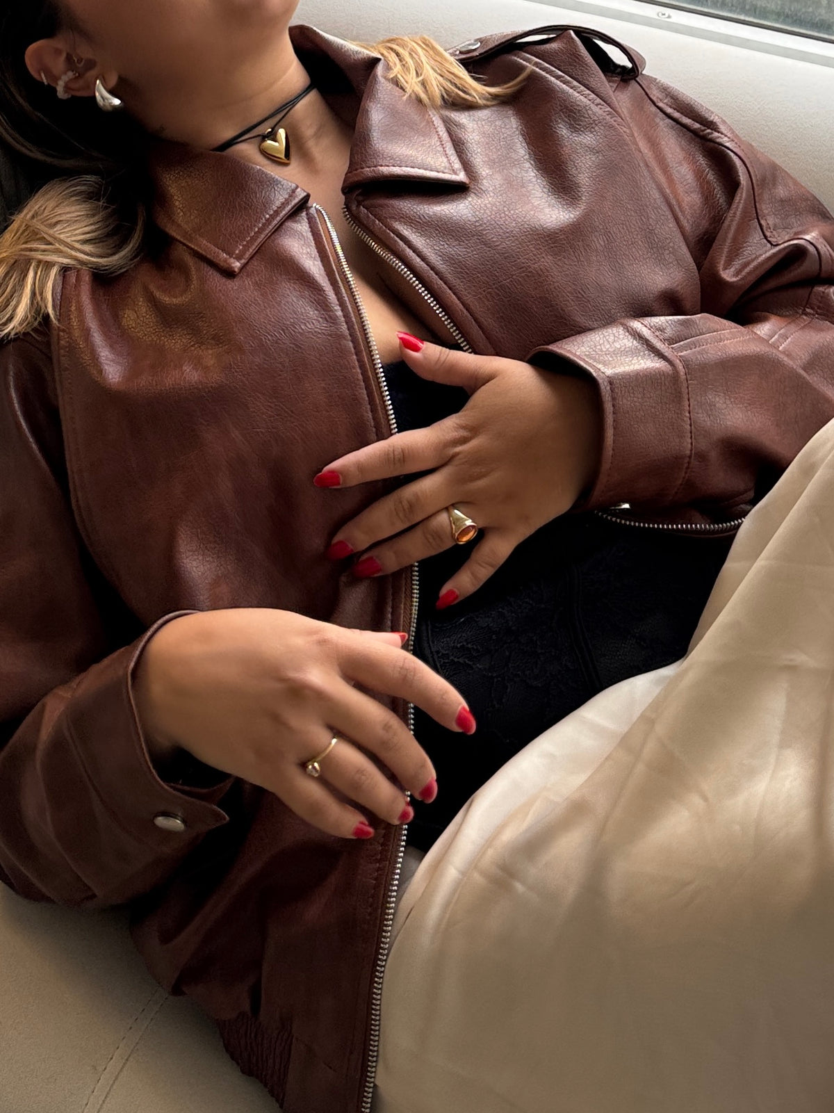 Chaqueta Aura Miel