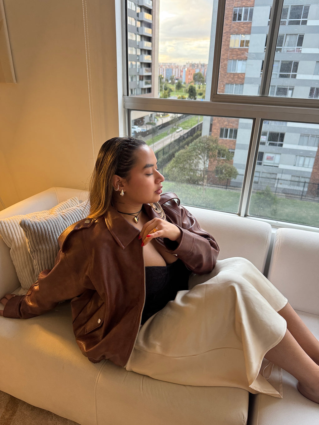 Chaqueta Aura Miel