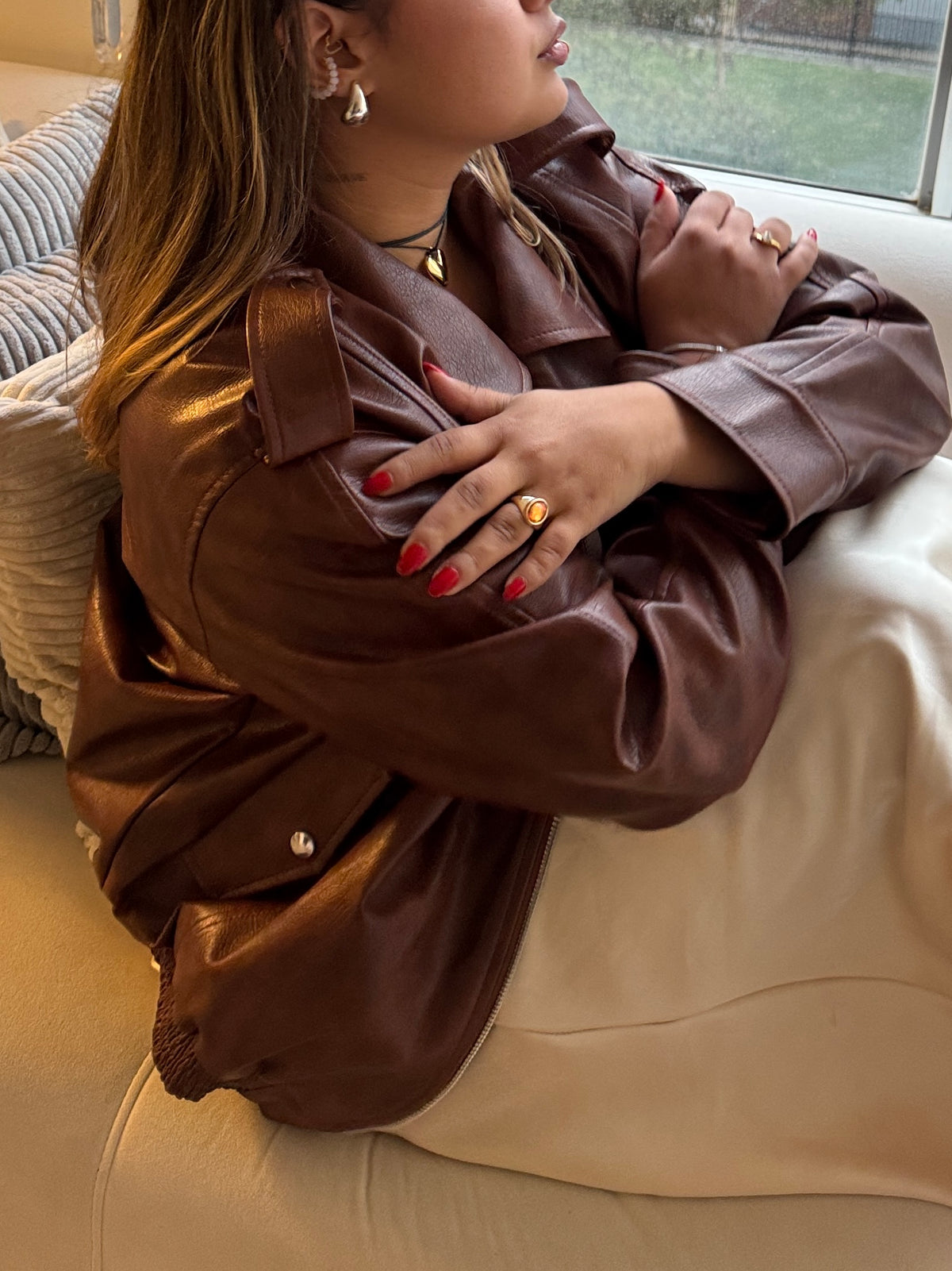 Chaqueta Aura Miel