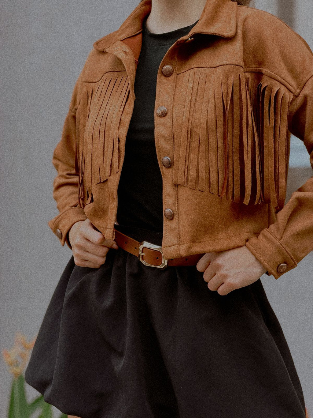 Chaqueta Nova Flecos Miel