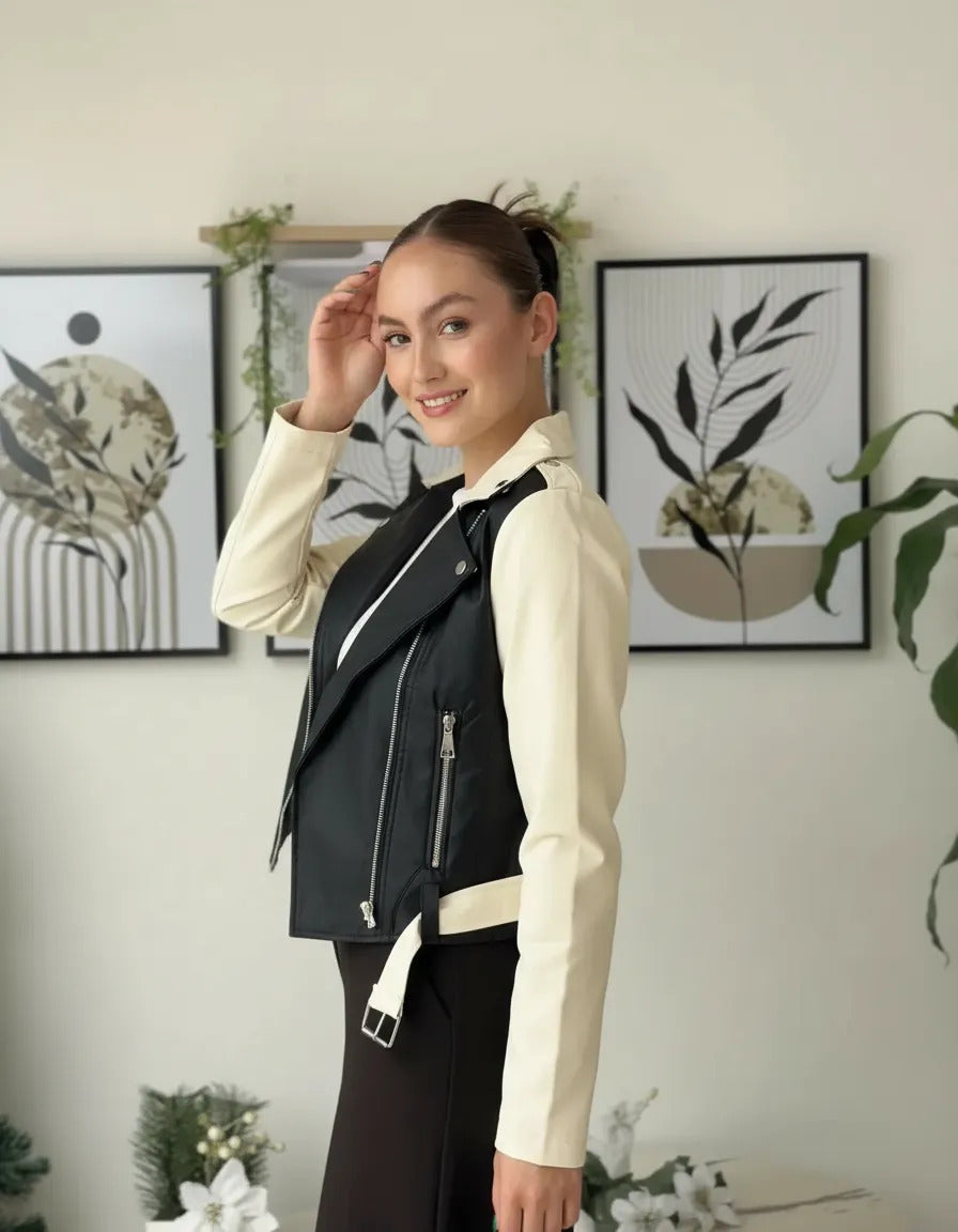 Cazadora Black & White Elit
